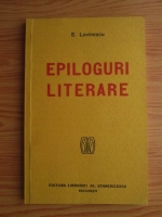 Eugen Lovinescu - Epiloguri literare