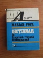 Anticariat: Marian Popa - Dictionar de literatura romana contemporana