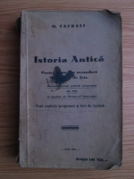 Orest Tafrali - Istoria antica pentru clasa a V-a secundara de baeti si fete (1935)
