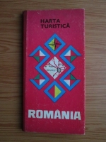 Romania, harta turistica