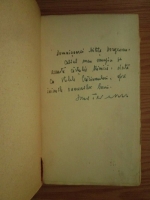 Ionel Teodoreanu - Ce-a vazut vazut Ilie Panisoara (cu autograful autorului, 1940)