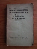John Maynard Keynes - Nouvelles considerations sur les consequences de la paix (1922)