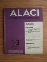 Alaci. Revista lunara de studii si cercetari economice, anul 12, nr. 1-3, 1941