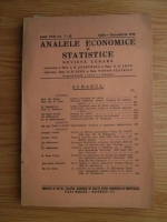 Analele economice si statistice, anul 22, nr. 7-12, 1939