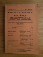 Analele economice si statistice, anul 25, nr. 4-6, 1942