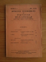 Analele economice si statistice, anul 27, nr. 4-7, 1944