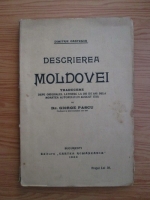 Dimitrie Cantemir - Descrierea Moldovei (1923)