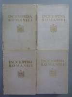 Dimitrie Gusti - Enciclopedia Romaniei (4 volume, putin uzate)