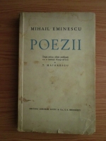 Mihai Eminescu - Poezii (editie interbelica)