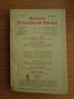 Revista fundatiilor regale. Anul 14, nr. 1, 1947