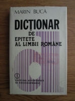 Anticariat: M. Buca - Dictionar de epitete ale limbii romane