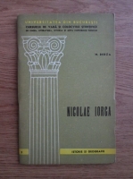 Mihai Berza - Nicolae Iorga (editie bilingva)