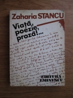Anticariat: Zaharia Stancu - Viata, poezie, proza!