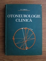 D. Cinca - Otoneurologie clinica