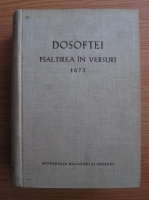 Dosoftei. Psaltirea in versuri, 1673