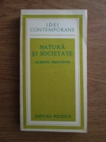Anticariat: Giuseppe Prestipino - Natura si societate