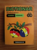Ida Alexandrescu - Dictionar roman-german (clasele II-XII)