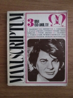 Revista Manuscriptum (nr. 3, 1984) 