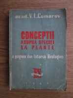 V. L. Comarov - Conceptii asupra speciei la plante