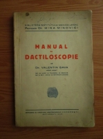 Valentin Sava - Manual de dactiloscopie (1943)