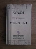 Ion Minulescu - Versuri (1939)
