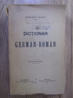 Maximilian W. Schroff - Dictionar german-roman (editie veche)