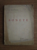 Anticariat: George Tutoveanu - Sonete (1938, prima editie)