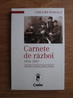 Anticariat: Grigore Romalo - Carnete de razboi 1916-1917
