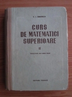 Anticariat: V. I. Smirnov - Curs de matematici superioare (volumul 2, 1954)