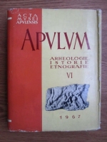 Acta Musei Apulensis - Apulum VI. Arheologie. Istorie. Etnografie