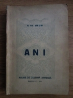 H. DJ. Siruni - Ani. Anuarul culturii armene (1941)