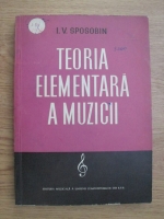 I. V. Sposobin - Teoria elementara a muzicii