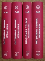 Wilhelm Theiss, Maria Liliana Theiss - Dictionar Tehnic German-Roman (4 volume)