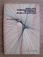 Al. A. Vasilescu - Analiza dimensionala si teoria similitudinii