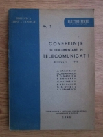 M. Manjineanu, I. Constantinescu - Conferinte de documentare in telecomunicatii (1946)