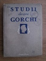 Anticariat: Studii despre Gorchi
