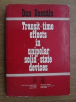 Dan Dascalu - Transit time effects in unipolar solid state devices
