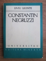 Liviu Leonte - Constantin Negruzzi