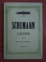 Schumann lieder. Band 1. Mezzosopran oder Bariton