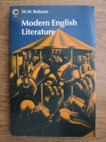 Anticariat: W. W. Robson - Modern english literature