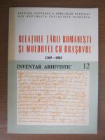 Relatiile Tarii Romanesti si Moldovei cu Brasovul 1369-1803