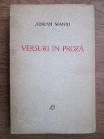 Adrian Maniu - Versuri in proza