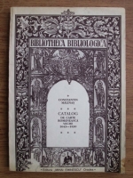 Constantin Malinas - Catalog de carte romaneasca veche