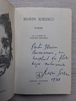 Marin Sorescu - Poeme (cu autograful autorului)