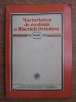 Marturisirea de credinta a Bisericii Ortodoxe 1964