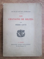 Pierre Louys - Les chansons de bilitis