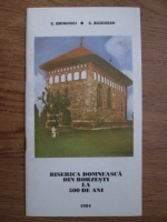 C. Eminovici, C. Buzdugan - Biserica domneasca din Borzesti la 500 de ani 