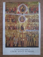 Anticariat: Canonizarea unor sfinti romani
