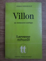 Francois Villon - Un testament ambigu