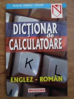 Anticariat: Nicolae Ionescu Crutan - Dictionar de calculatoare englez-roman